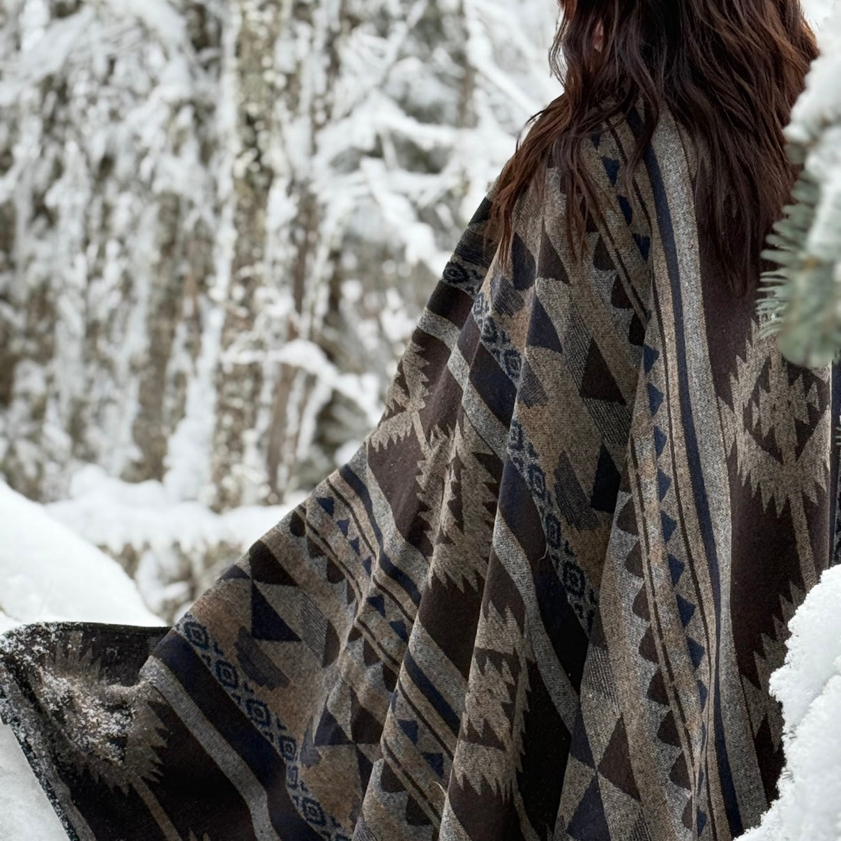 Banff Arctic Wool Blanket