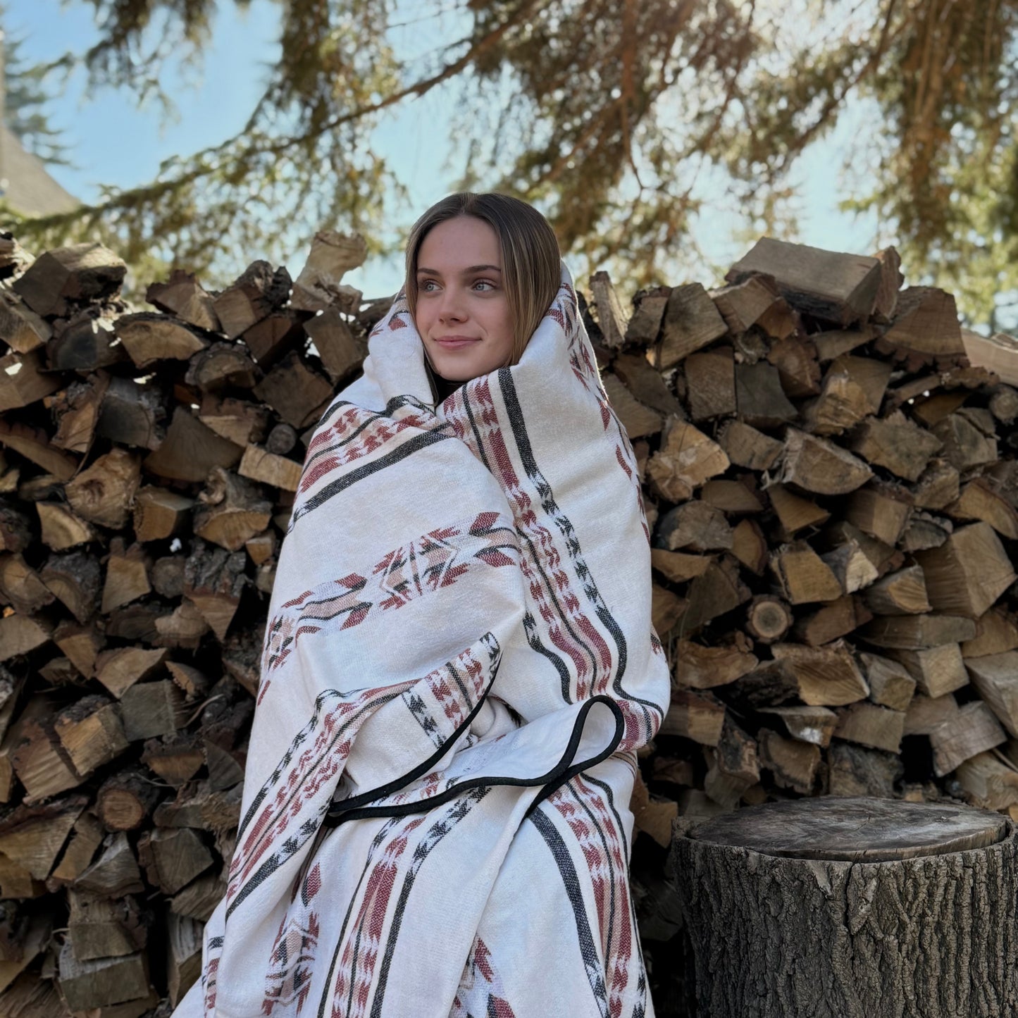 Kananaskis Arctic Wool Blanket