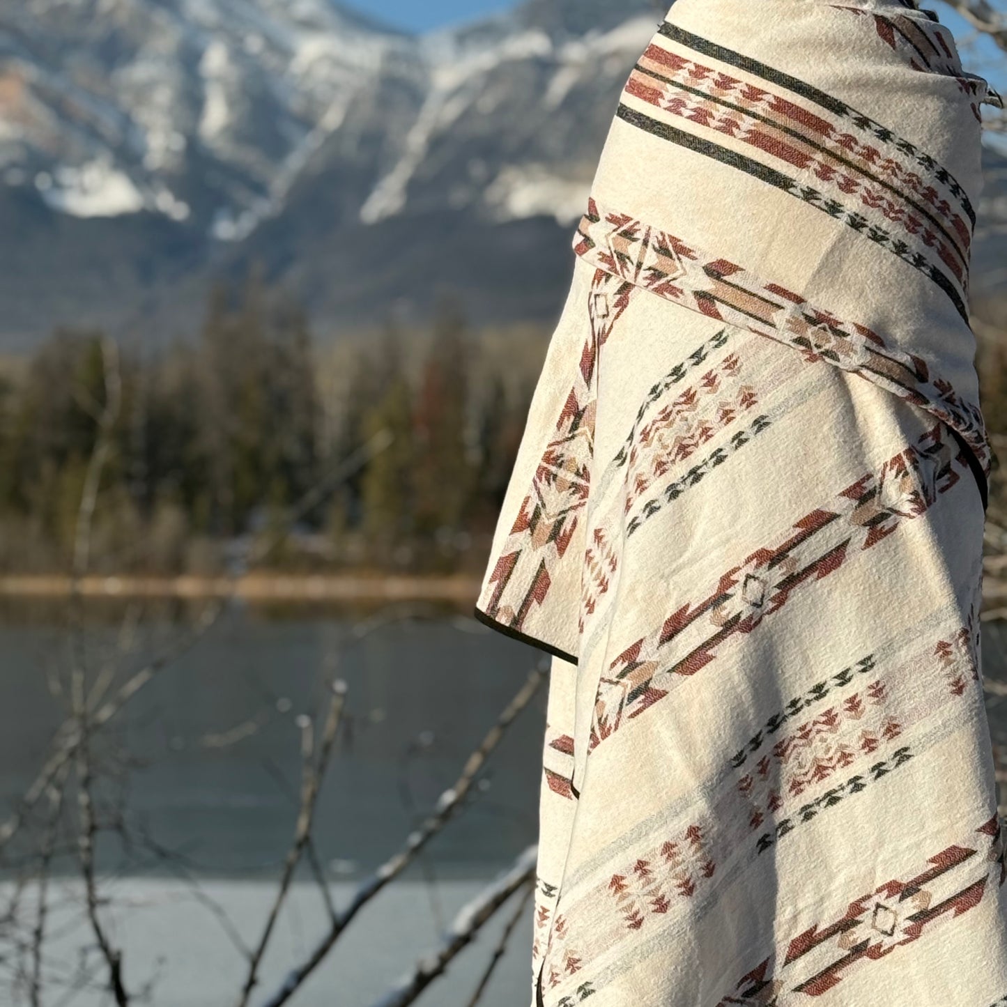 Kananaskis Arctic Wool Blanket