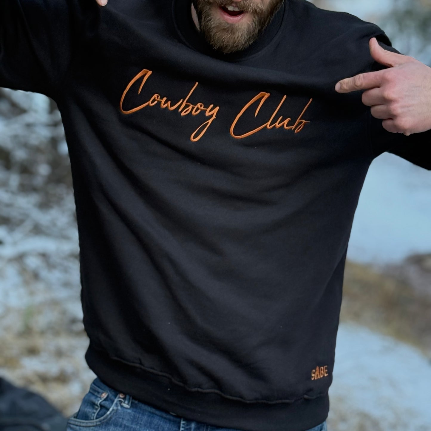 Cowboy Club Crew Neck